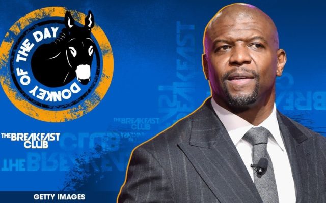 Terry Crews Gets Donkey of the Day