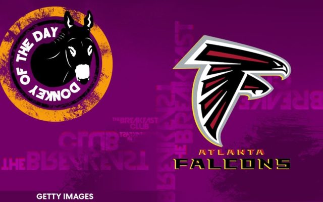 Atlanta Falcons Get Donkey of the Day