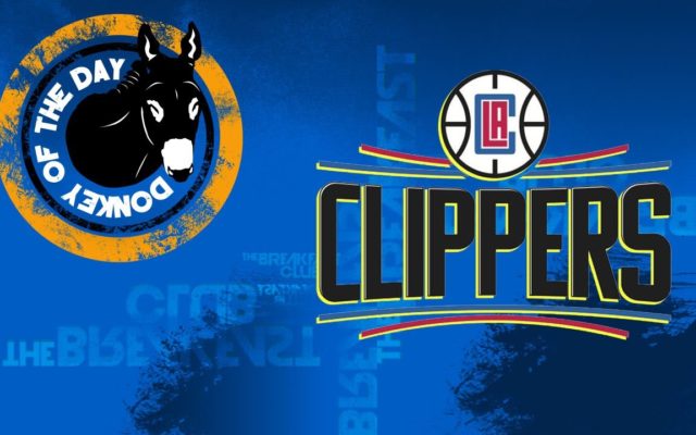 LA Clippers Get Donkey of the Day