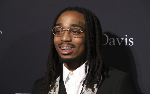 Quavo Seals New Year Celebrations With A Kiss With His Gymnast Girlfriend