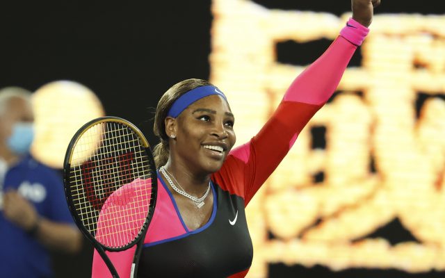 Serena Williams Shows Off Bump