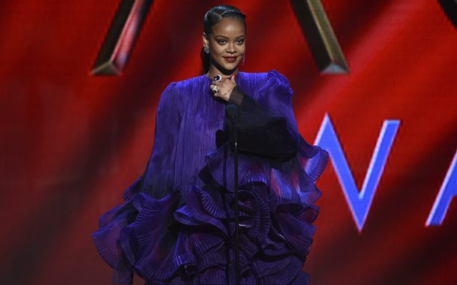 Rihanna Kicked Off Hot Girl Summer in a Knit Bralette, Cutout Mini Skirt, and Varsity Jacket
