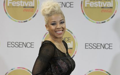 Keyshia Cole Pops Out With Her Man Hunxho In Vegas