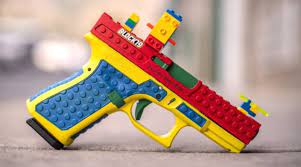 A Toy-Like Gun Covered In Legos Sparks An Uproar