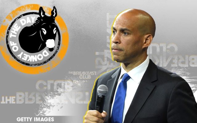 Sen. Cory Booker is the Donkey of the Day