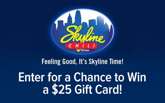 Enter to win a Skyline Chili Gift Card!