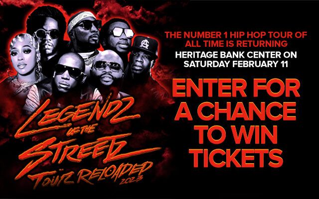 Win tickets to The Legendz of the Streetz Tour Reloaded Saturday, February 11th
