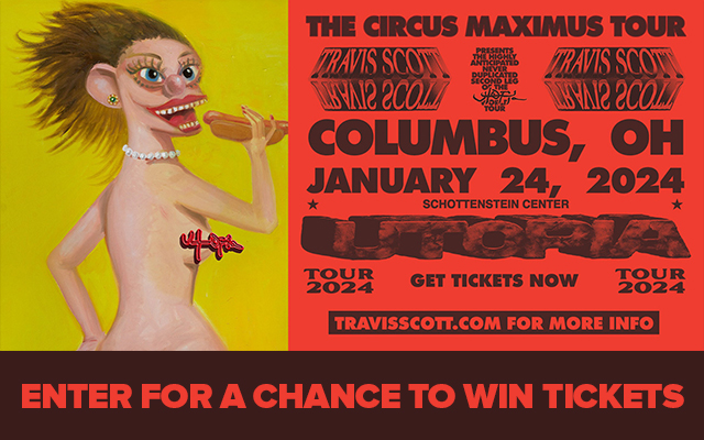Win tickets to Travis Scott’s Circus Maximus Tour in Columbus